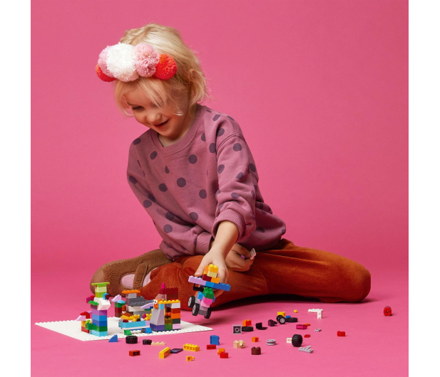 LEGO Classic 11026 Biała płytka konstrukcyjna - 1035644 - zdjęcie 4